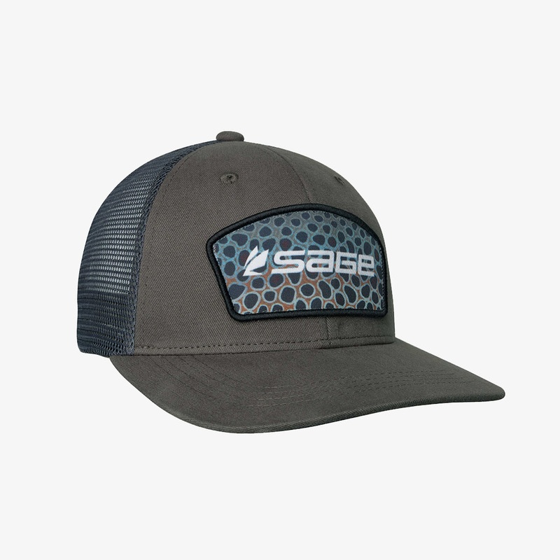 Patch Trucker – Brown Trout