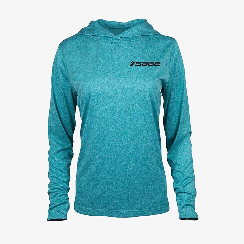 W’s Sun Hoodie – Turquoise
