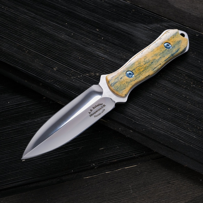 Anthony Brett Schaller Giraffe Bone Zero-G Dagger
