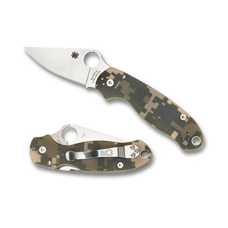 Spyderco Para 3 G-10 CAMO C223GPCMO