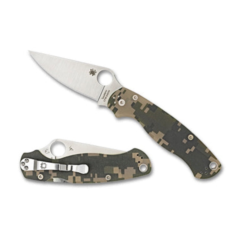 Spyderco PARA MILITARY 2 G-10 CAMO C91GPCMO2