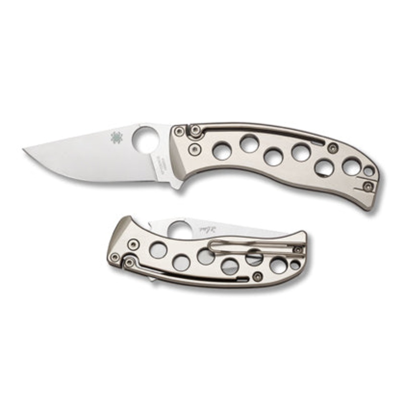 Spyderco PITS Titanium Folder C192TIP