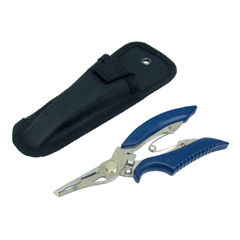 Lazer Split Ring Pliers W/Braid Cutter