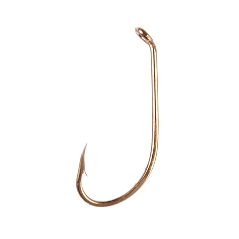 Plain Shank Down Eye Offset Hook