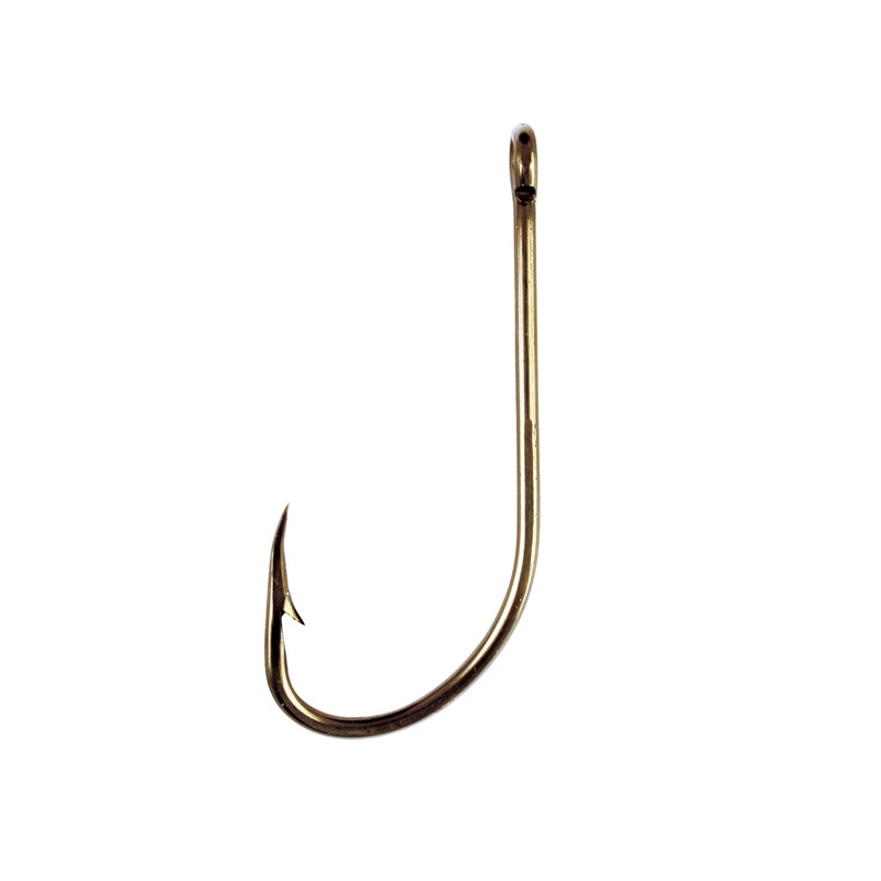 Plain Shank Straight Eye Offset Hook
