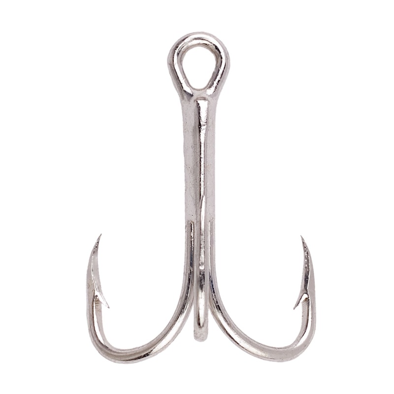 3X Regular Shank Treble Hook
