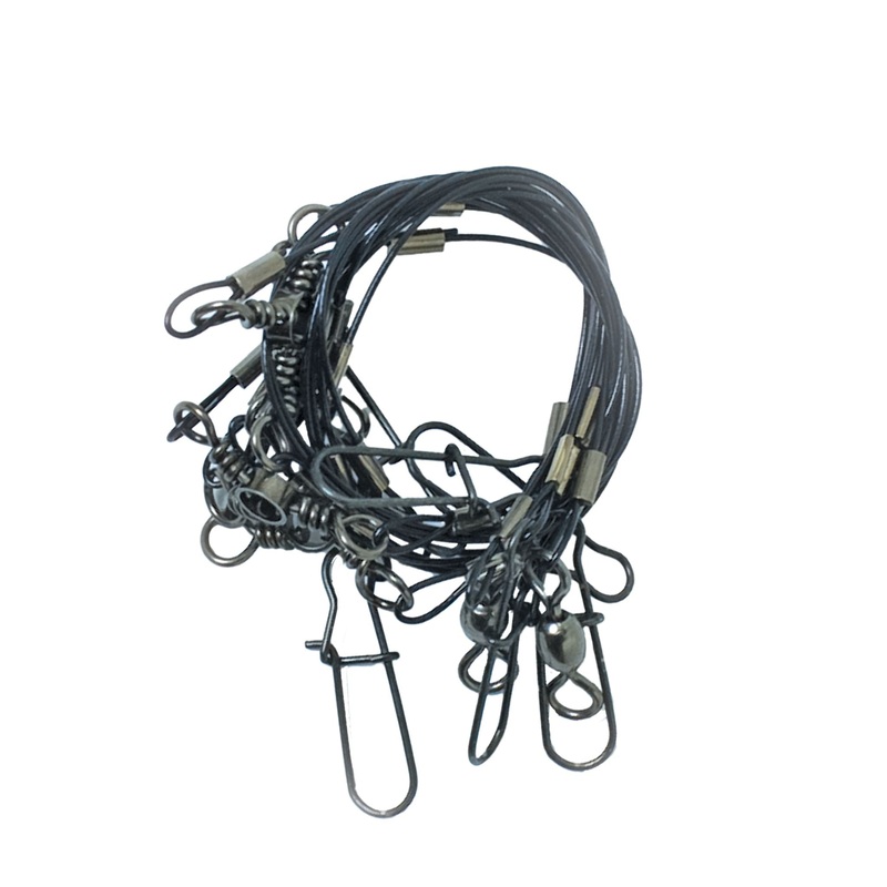 Lazer Double Drop Drum/Snapper Rig Black Wire