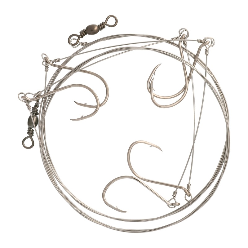 Lazer King Fish Piano Wire Rig-60″ 120Lb With 3 Hooks