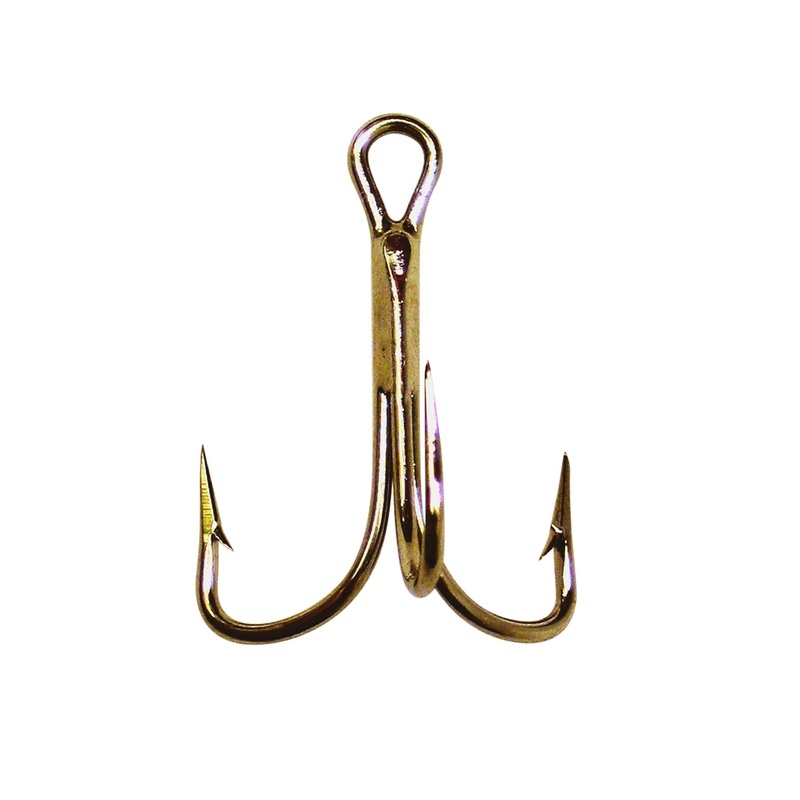 2X Treble Reg Shank Bronze