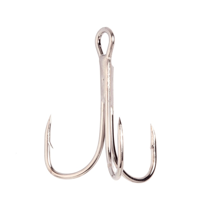 3X Treble Round Bend Regular Shank Sea Guard