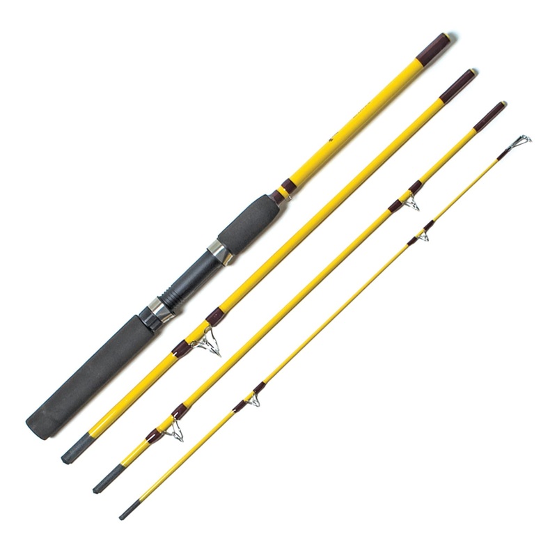 6’6″ 4-Piece Pack-It Medium Action Spinning Rod