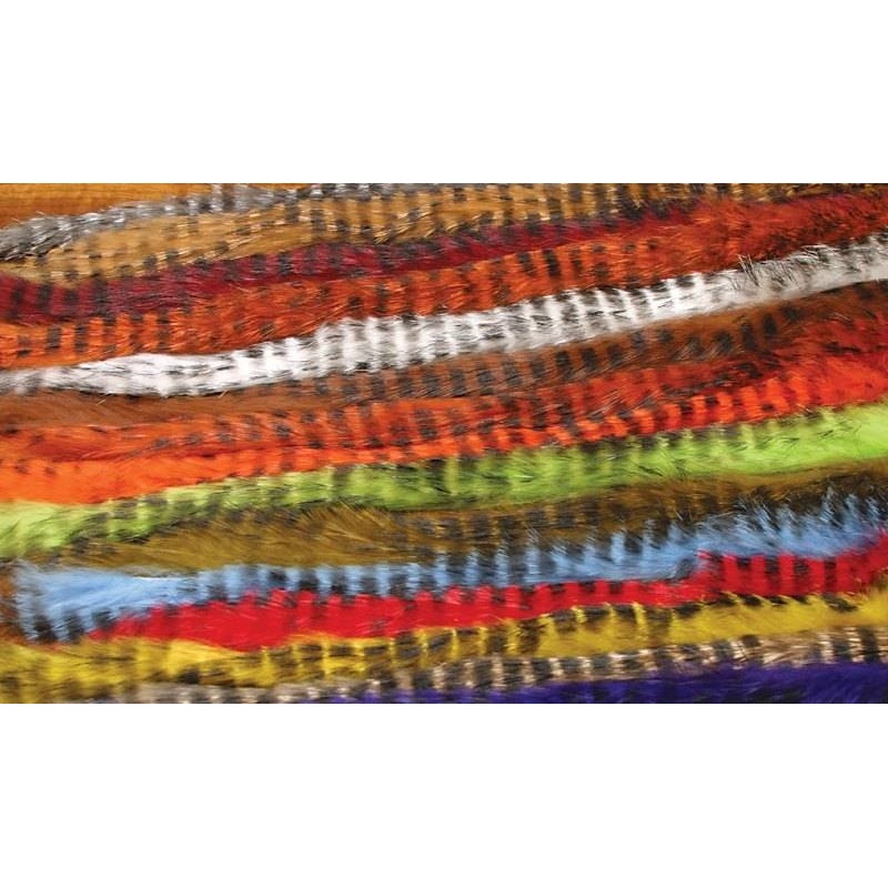 Hareline Barred Rabbit Strips