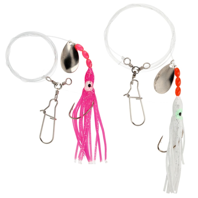 Lazer Sharp Fluke Spinner Squid Rig