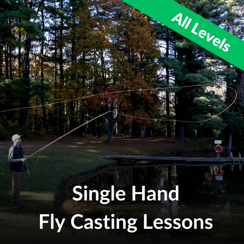 – Single Hand Fly Casting Lessons