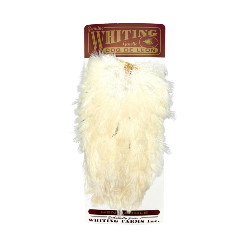 Whiting – Coq De Leon Hen Saddle Pure White
