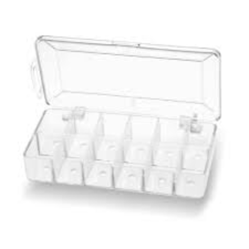 Wapsi- Dubbing Dispenser Clear 12 Comp. (empty)