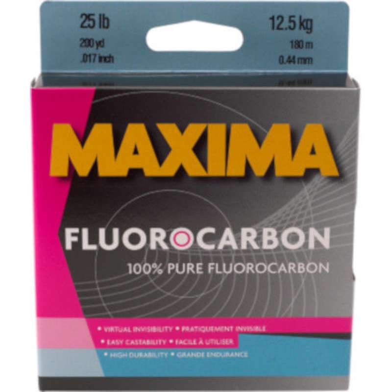Maxima Fluorocarbon One Shot Spool 200 Yards