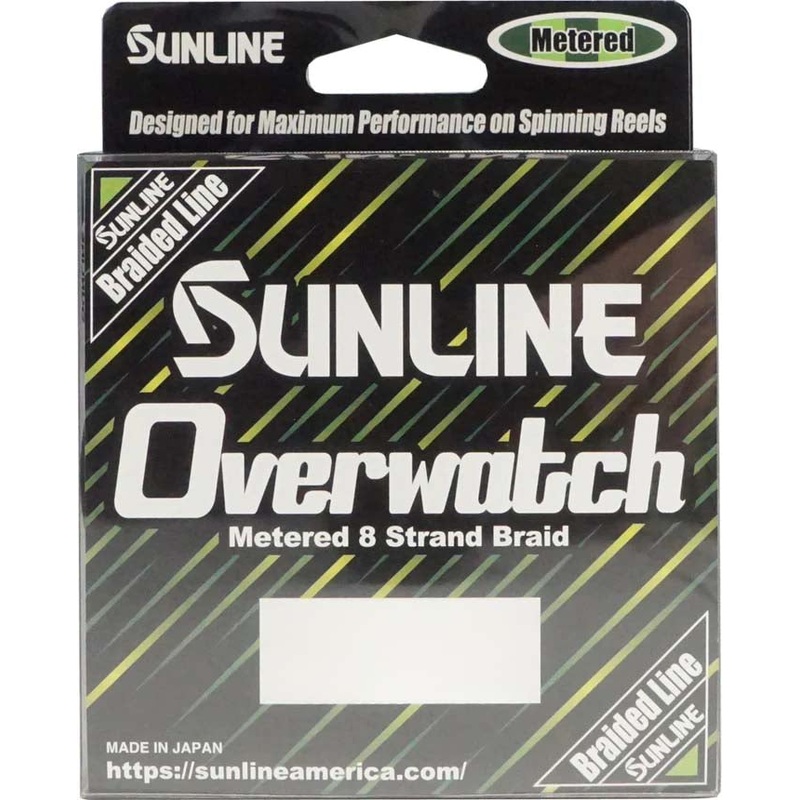 Sunline Overwatch Metered Braid – Green