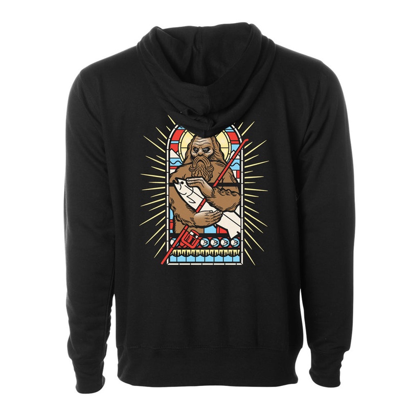 STLHD Men’s Saint Sasquatch Black Standard Hoodie