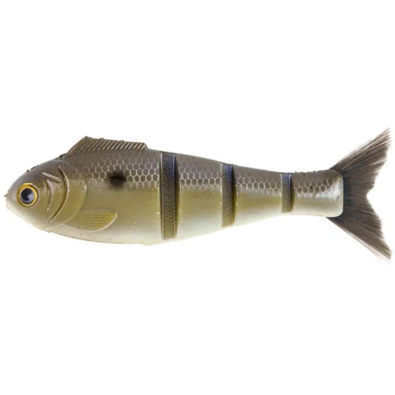 Bucca Weedless Baby Bull Shad Jointed Swimbait – 4.5 Inch