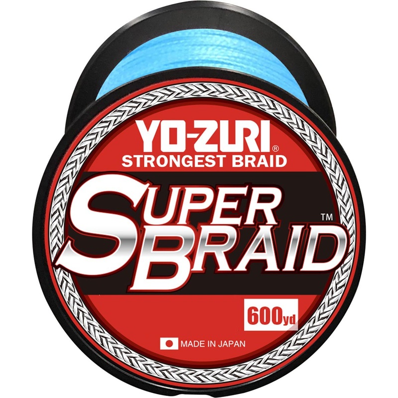 Yo-Zuri SuperBraid Blue – 600 Yard Spool