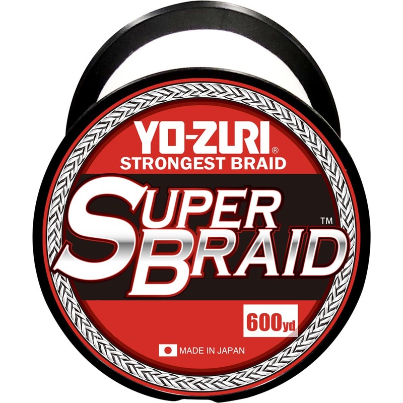 Yo-Zuri SuperBraid White – 600 Yard Spool