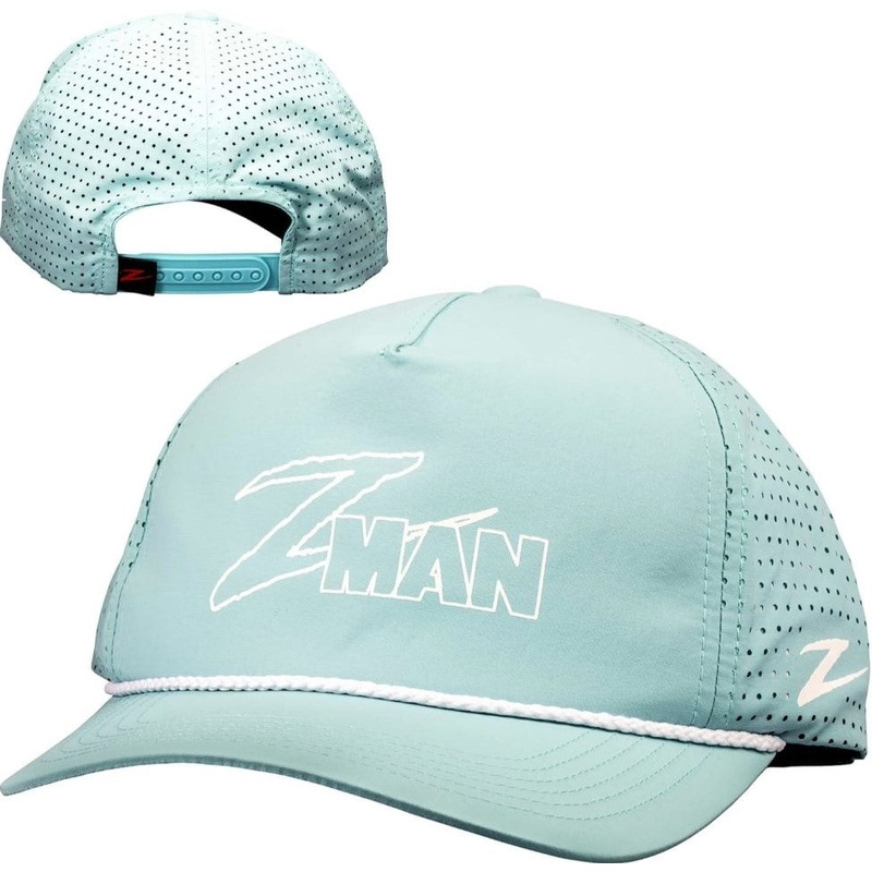 Z-Man Perforated Logo Rope Hat – Light Blue