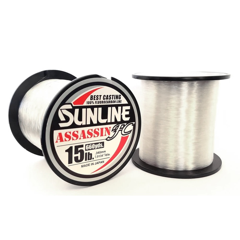 Sunline Assassin FC Fluorocarbon Line Clear 660 Yards