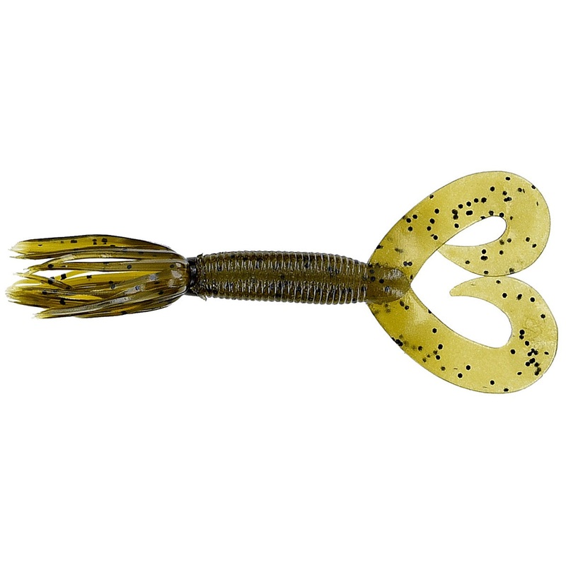 Gary Yamamoto Double Tail Hula Grub – 5 Inch