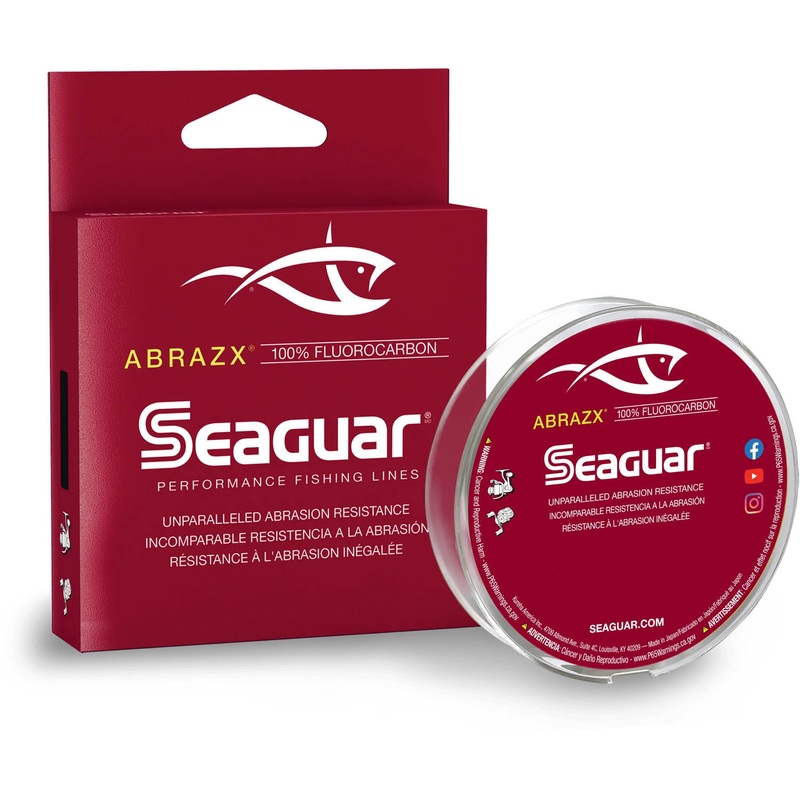 Seaguar AbrazX Fluorocarbon Fishing Line 200 Yards