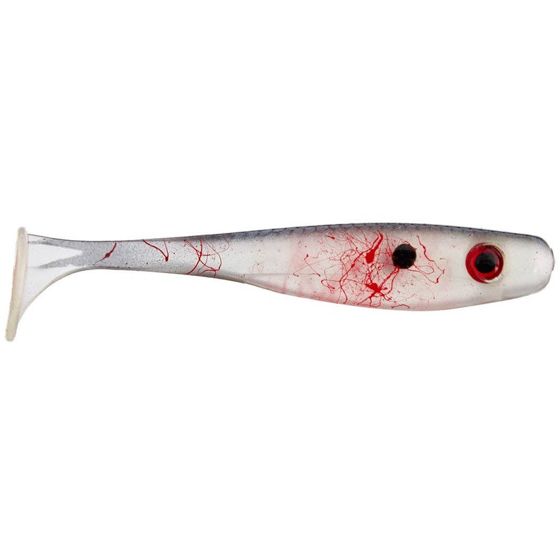 Big Bite Baits Suicide Shad 5 inch Paddle Tail Swimbait 4 pack
