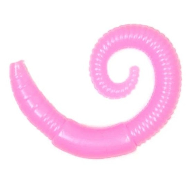 Lunkerhunt 2 inch River Worm Soft Plastic 8 pack