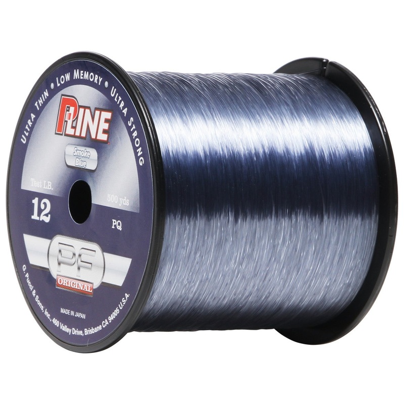 P-Line Original Copolymer Monofilament Smoke Blue