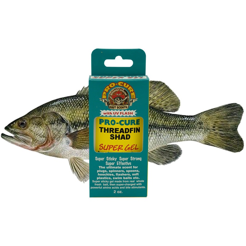Pro-Cure Bass Super Gel Scents 2 oz