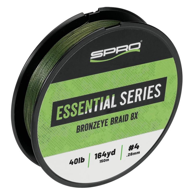 SPRO Bronzeye Braid 8x Moss Green 164 Yards