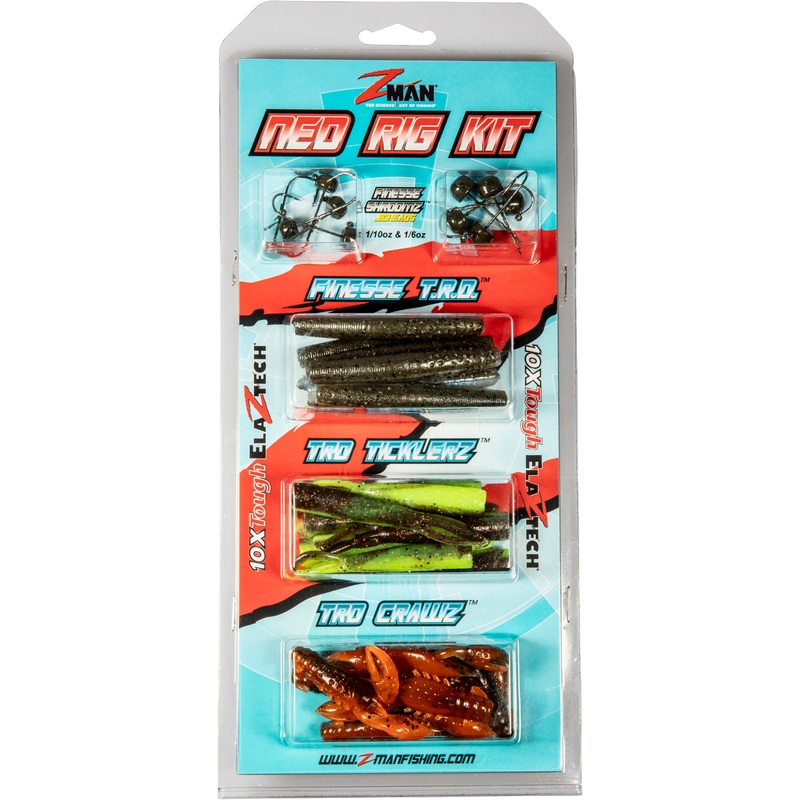 Z-Man 32-Piece Ned Rig Kit – Hot Colors