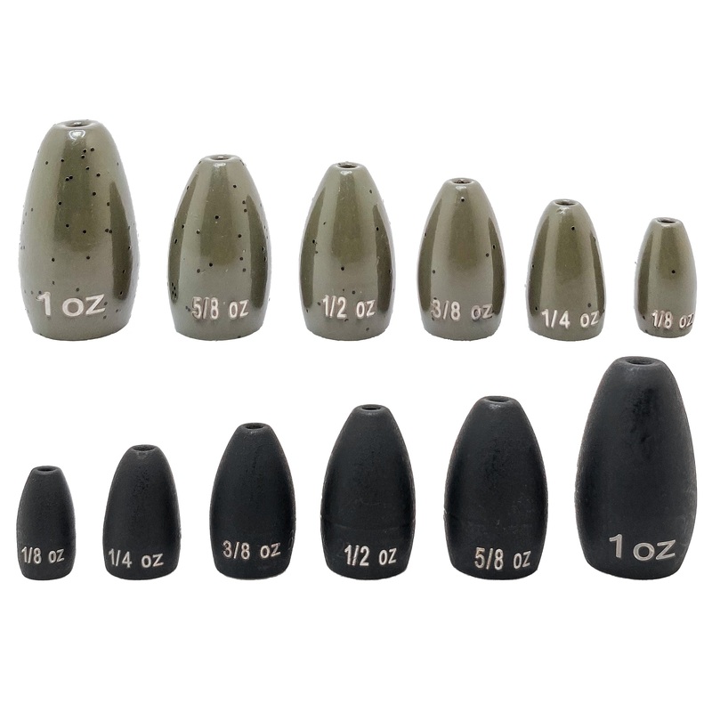 Departure Outdoors Tungsten Flipping Weights – 5 Pack