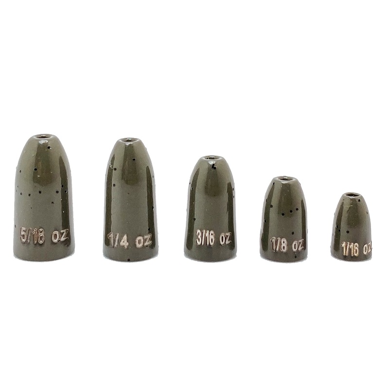 Departure Outdoors Tungsten Worm Weights – 5 Pack