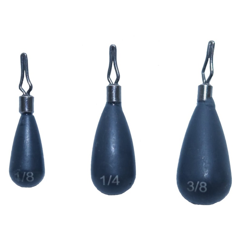 American Legacy Tungsten Tear Drop Shot Weights 5pks