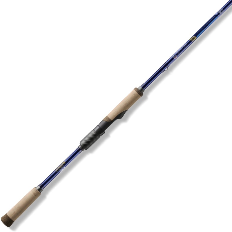 St. Croix Legend Tournament Bass Spinning Rod 7’10” Medium Swimming Baits | LBTS710MMF