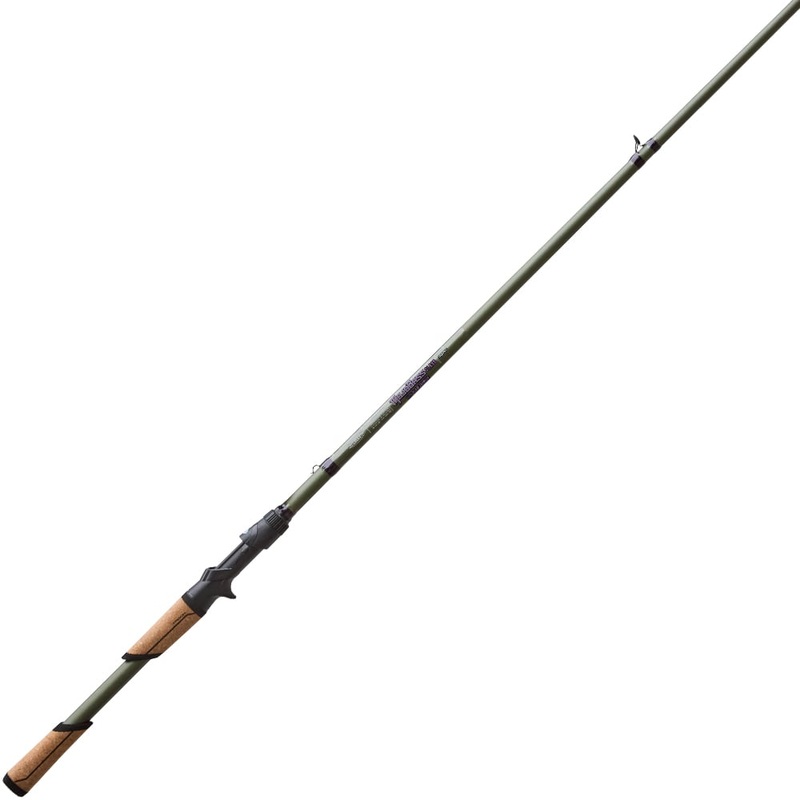 St. Croix Mojo Bass Glass Trigon Casting Rod 7’2″ Heavy Rip-N-Chatter Glass | JOC72HM