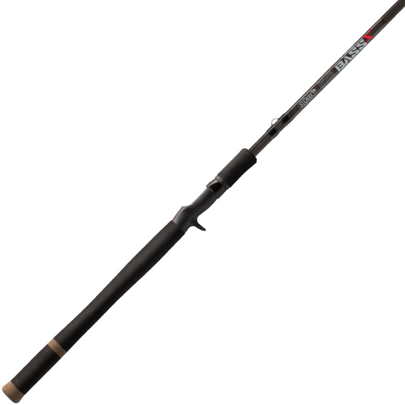 St. Croix Bass X Casting Rods 7’10” Heavy | BACX710HF