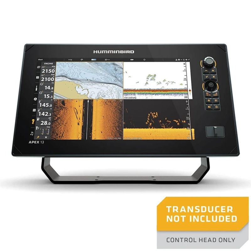 Humminbird Apex 13 MEGA SI+ Chartplotter CHO | 411470-1CHO
