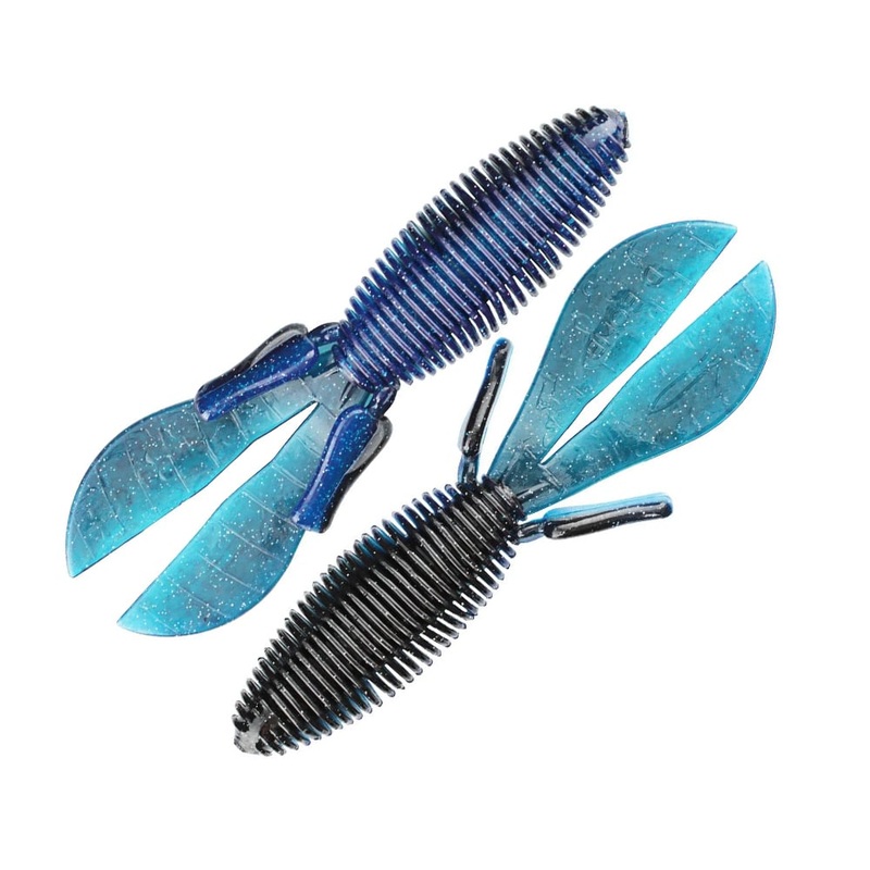 Missile Baits Baby D Bomb 3.65″ 30pk Bruiser Flash | MBBD365-BBRF