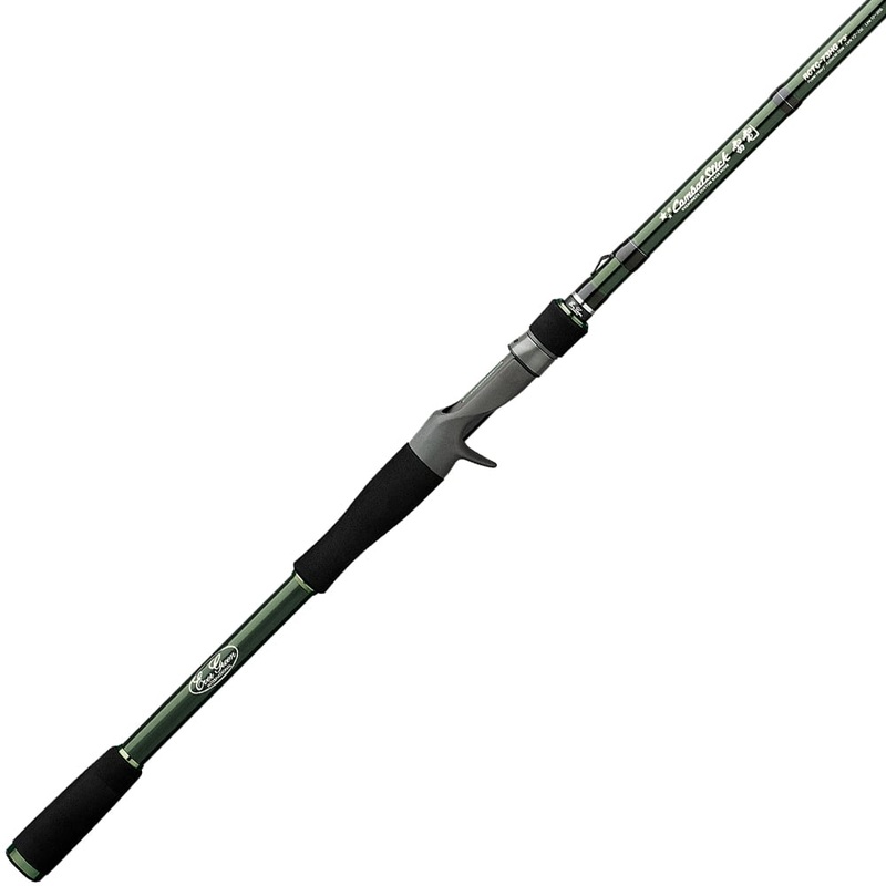 Evergreen Brett Hite Combat Stick Casting Rod 7’3″ Heavy Glass | RCTC-73HG