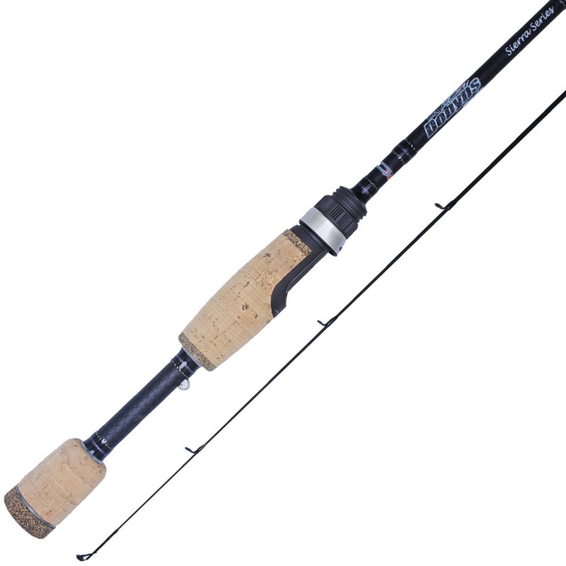 Dobyns Sierra Trout and Panfish Series Spinning Rod 2 Piece 7’0″ Ultra Light | STP 700-2SF
