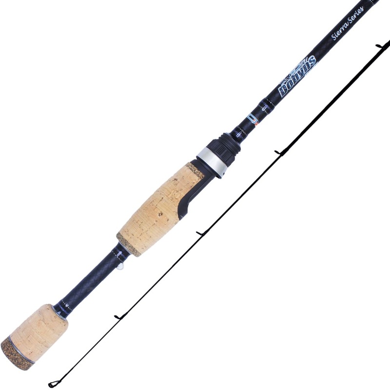 Dobyns Sierra Trout and Panfish Series Spinning Rod 2 Piece 7’9″ Light | STP 791-2SF