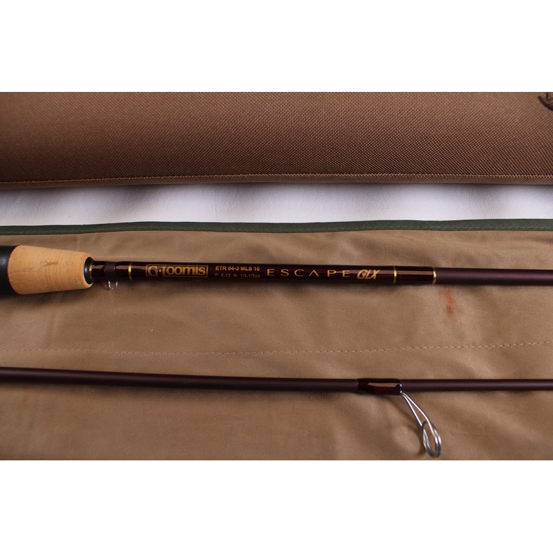 G. Loomis Escape GLX ETR84 3 MLS 10 GLX 70 Medium/Light   Used Spinning Rod  Excellent Condition