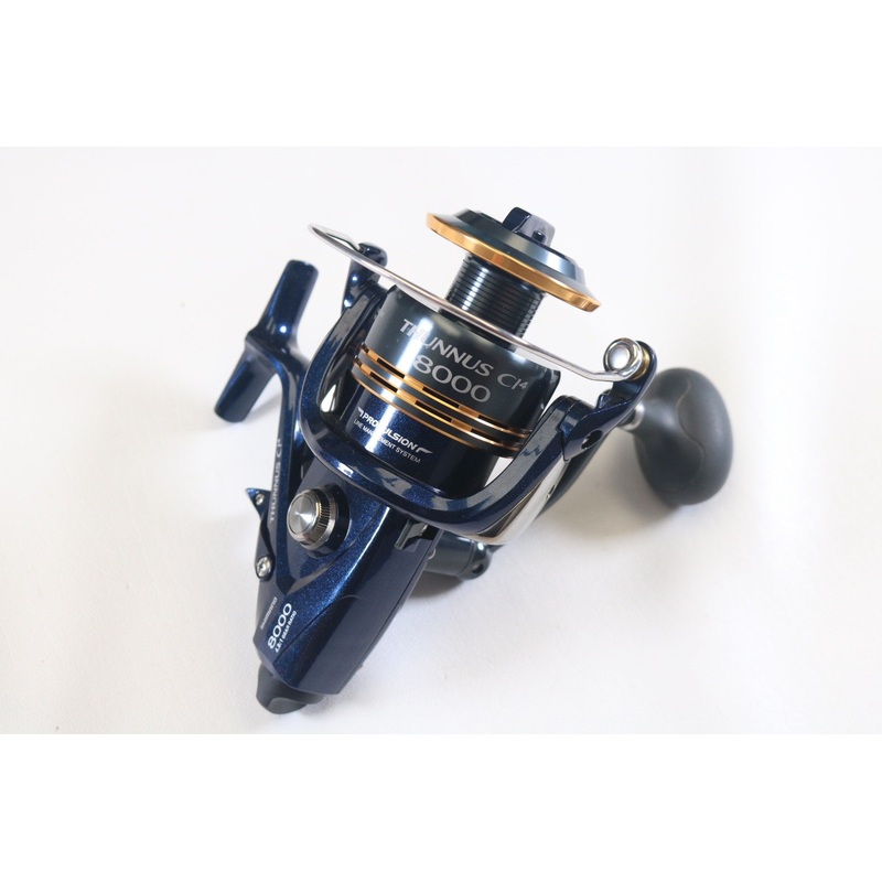 Shimano Thunnus CI4 TU8000CI4 4.8:1 – Used Spinning Reel – Mint Condition