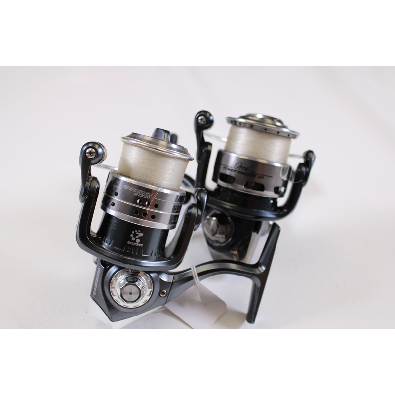 Abu Garcia Orra Power Finesse 35 and Cardinal STX20 – QTY: 2 – Used Spinning Reels – Good Condition